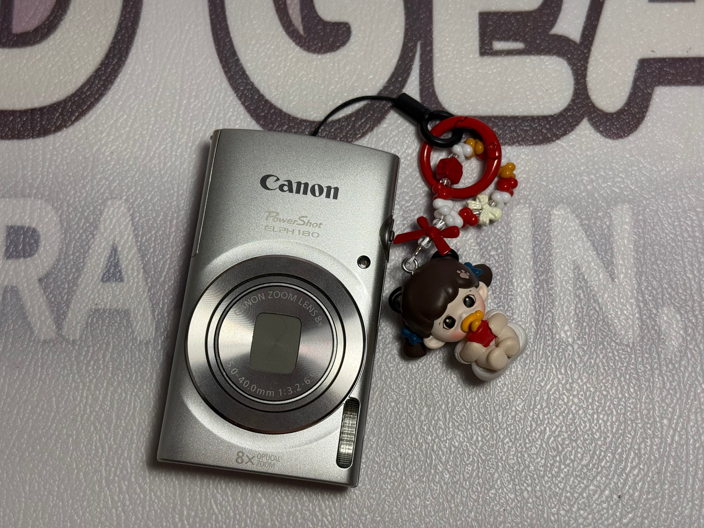 Canon PowerShot ELPH 180 20 MP 8x Zoom Digital Camera Silver