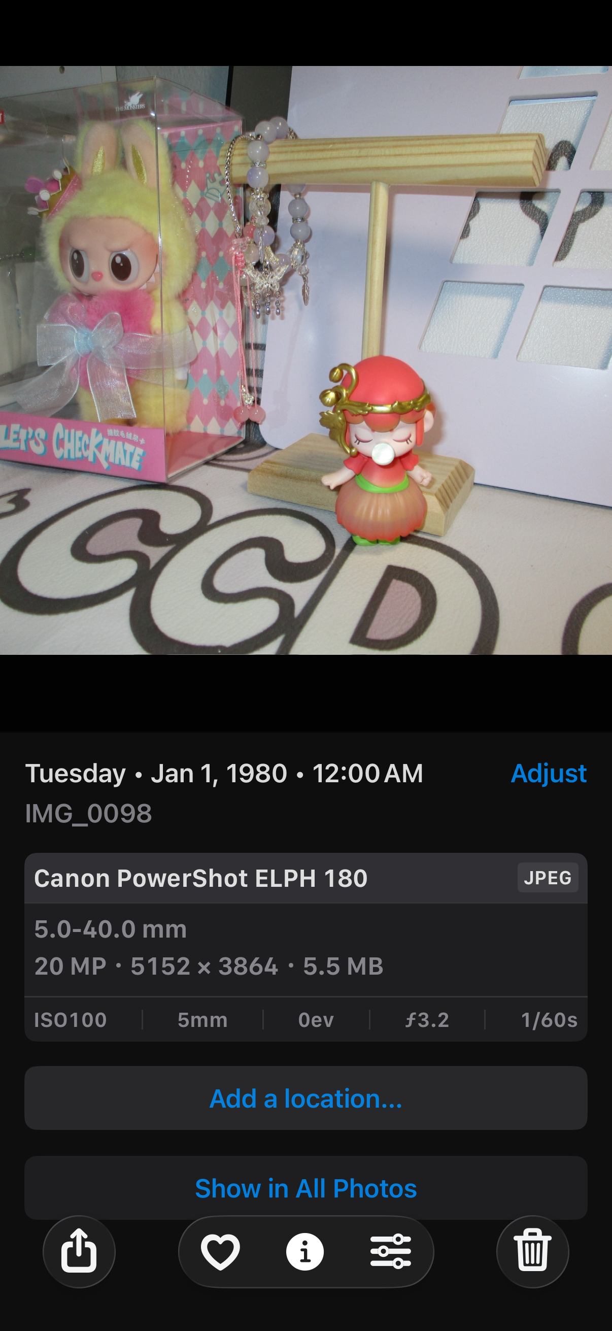 Canon PowerShot ELPH 180 20 MP 8x Zoom Digital Camera Silver