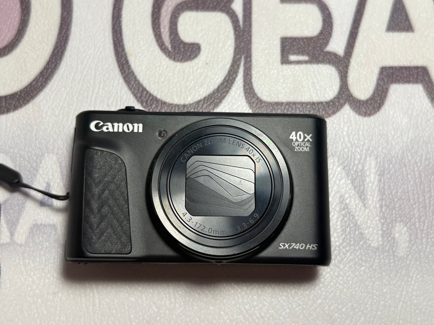 Canon PowerShot SX740 HS Zoom Lens 40x 20.30MP Black Compact Digital Camera