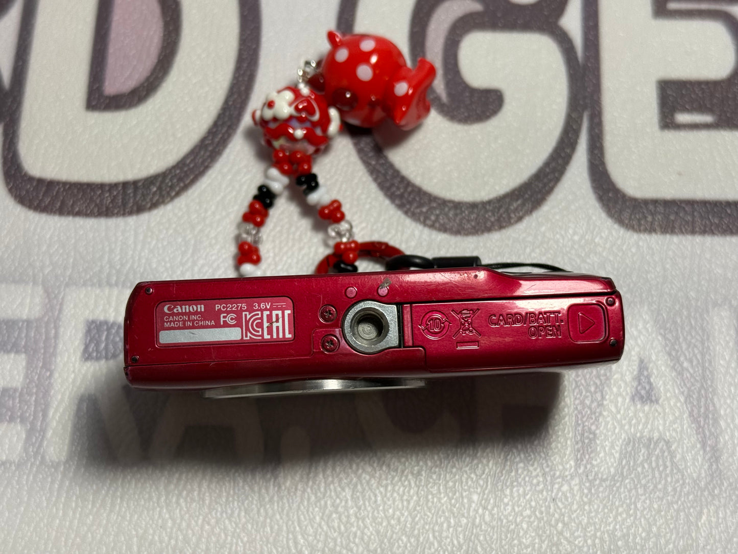 Canon PowerShot ELPH 180 20 MP 8x Zoom Digital Camera Red