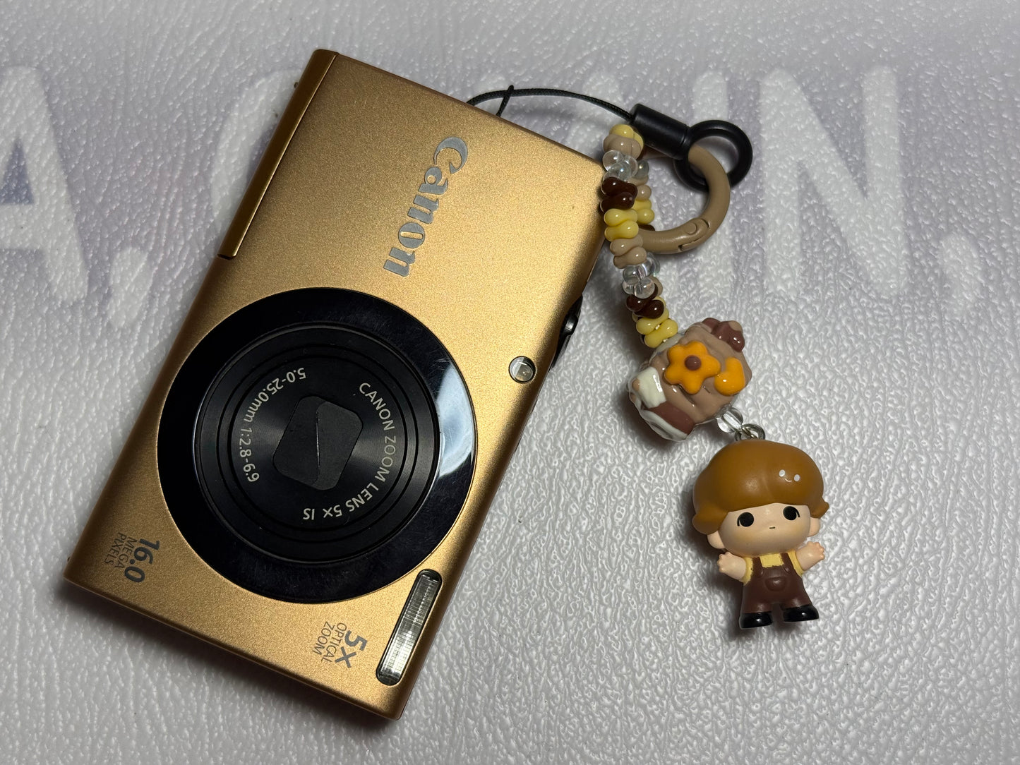 CANON PowerShot A3400 IS HD Digital Camera 5X Optical Zoom 16.0 MP Gold