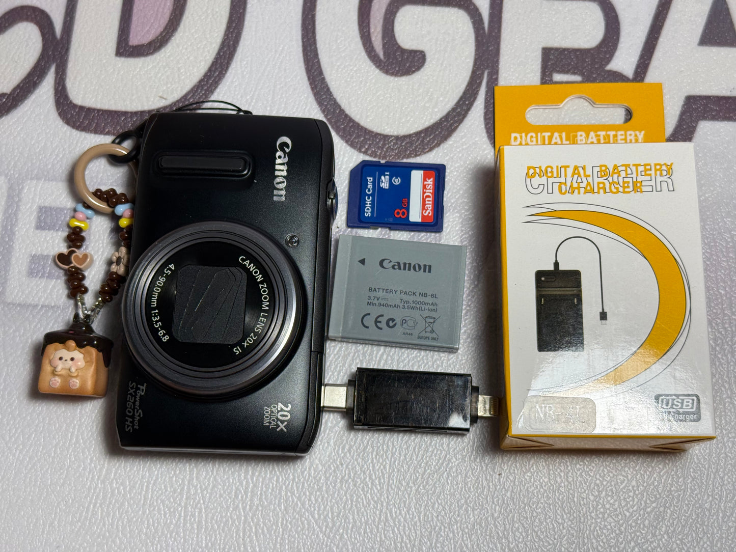 Canon PowerShot SX260 HS 12.1MP Digital Camera Black