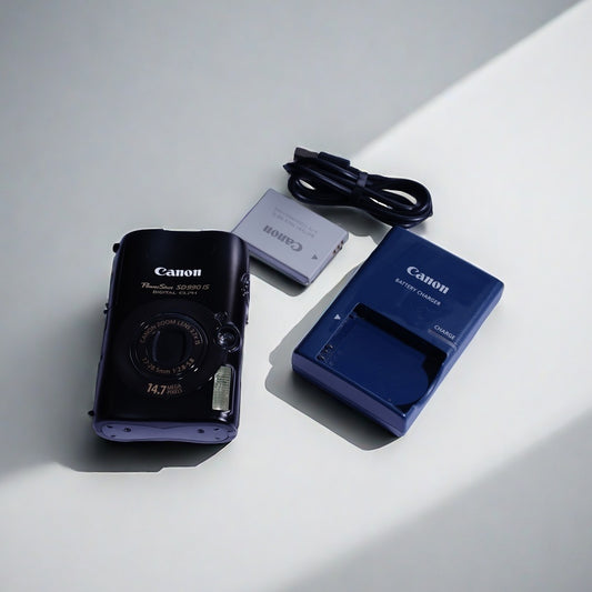 Canon PowerShot Digital SD 990 IS （IXUS980） IS Camera