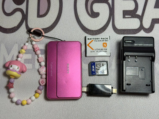 SONY DSC-T99 Digital Camera Cyber Shot Pink