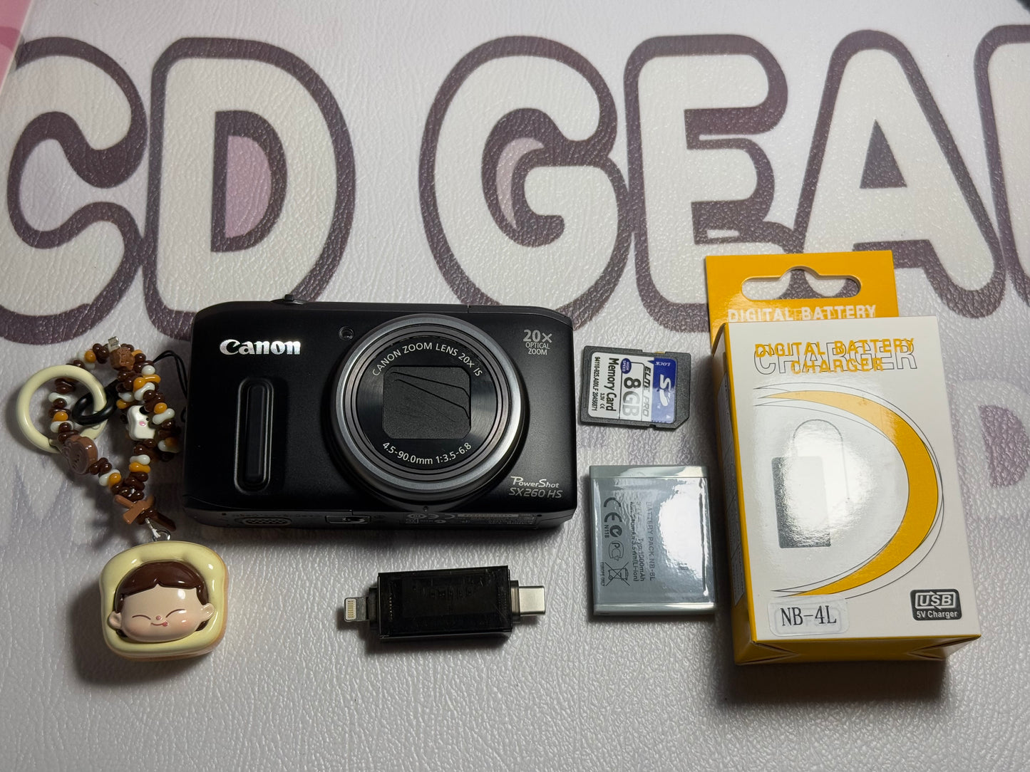 Canon PowerShot SX260 HS 12.1MP Digital Camera Black