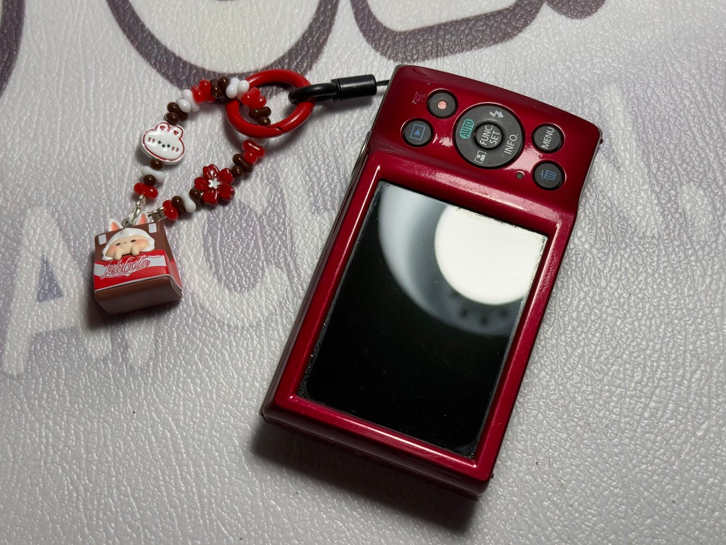 Canon PowerShot ELPH 180 20 MP 8x Zoom Digital Camera RED