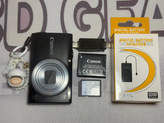 Canon PowerShot A4000 IS HD 16.0MP Digital Camera - Black