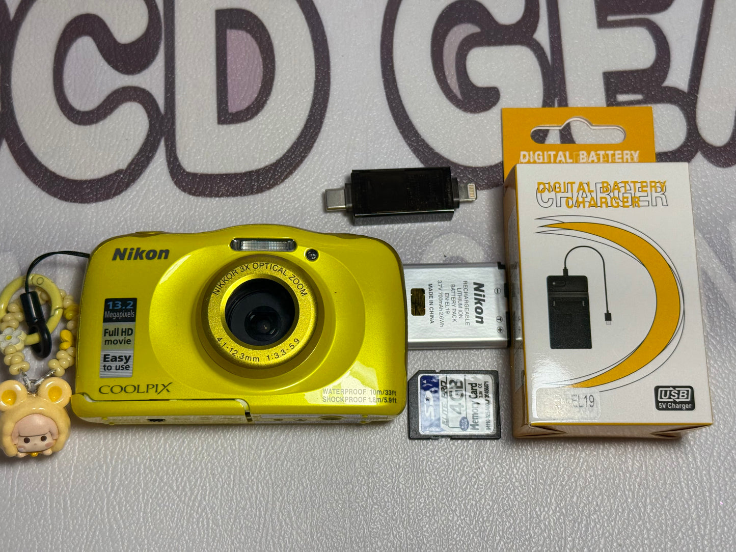 Nikon Coolpix W100 13.2MP Digital Camera Water-Shock-Freeze-Dust Proof