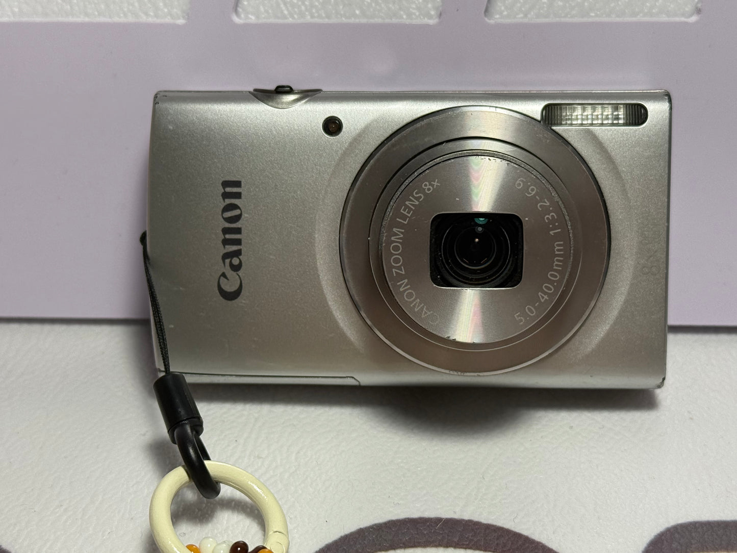 Canon PowerShot ELPH 180 20 MP 8x Zoom Digital Camera Silver