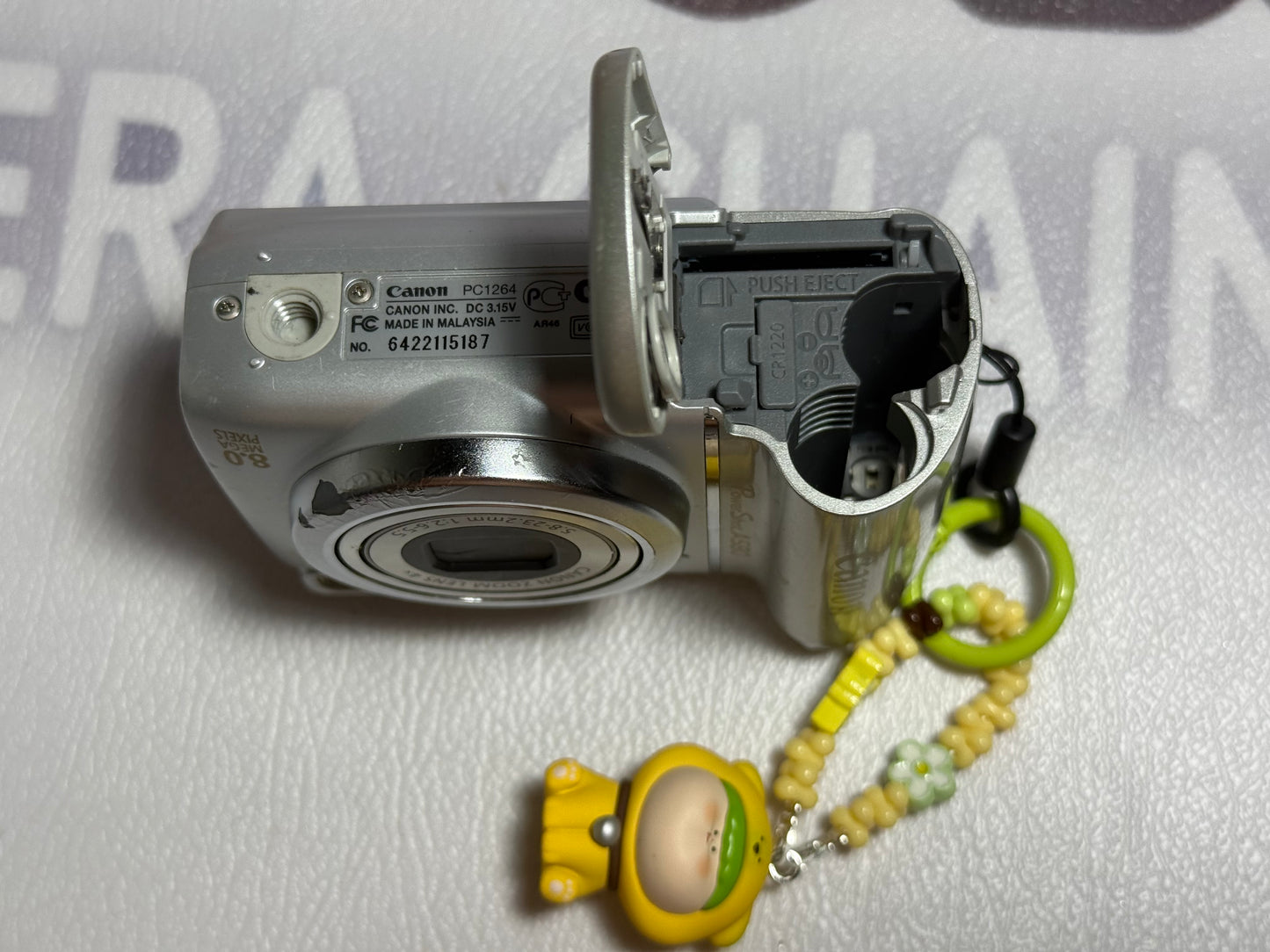 Canon PowerShot A580 8.0MP Digital Camera - Silver