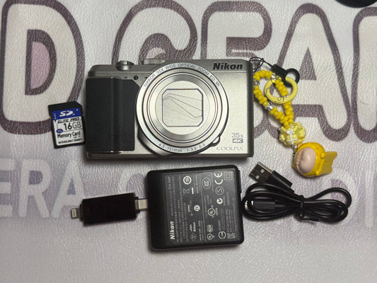 Nikon COOLPIX A900 20.0 MP Compact Digital Camera Silver