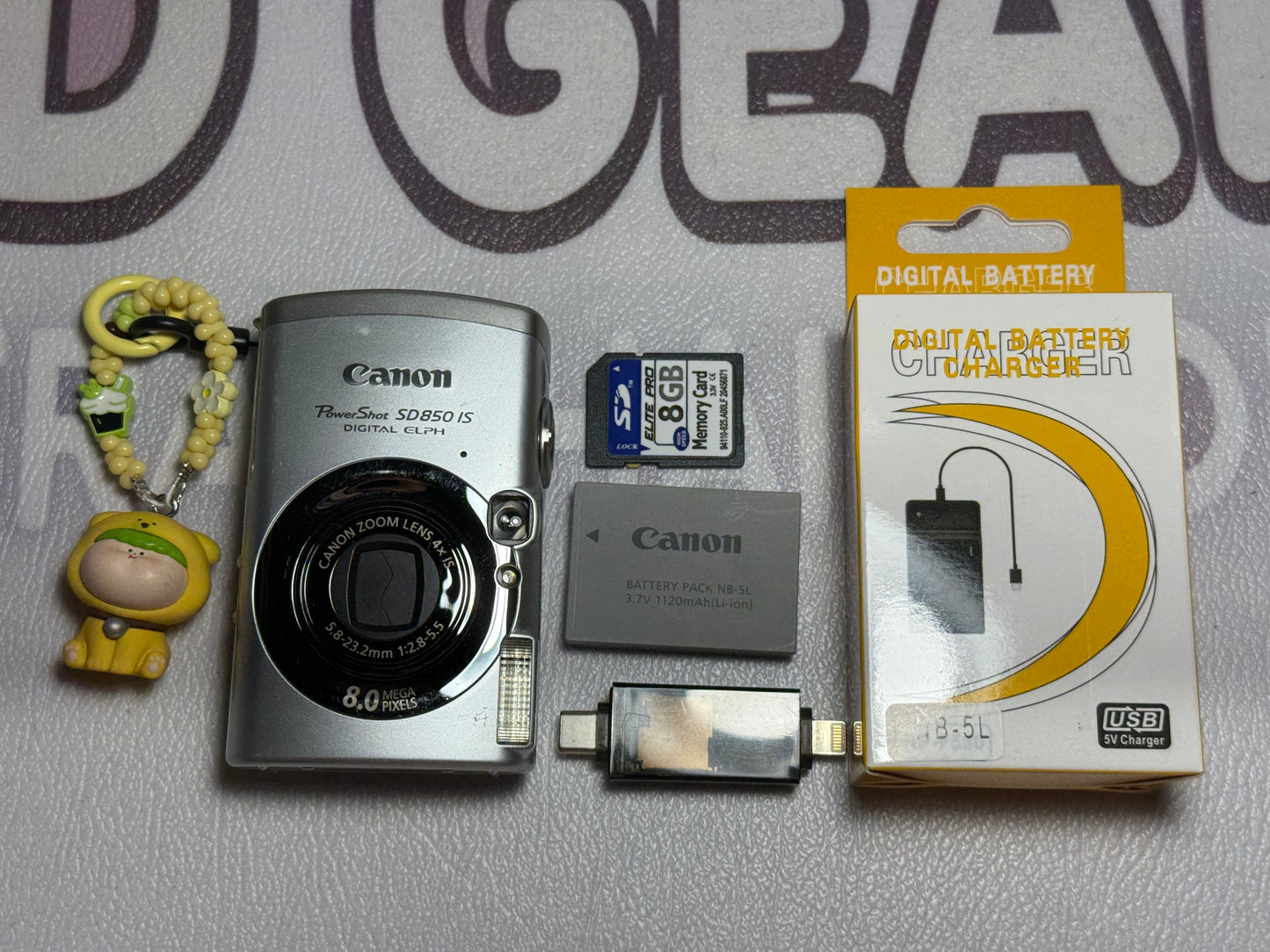 Canon PowerShot SD850 IS （IXUS950） Digital ELPH 8.0MP Compact Camera