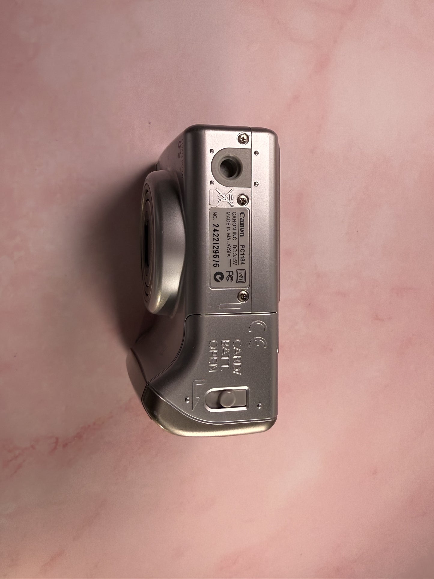 Canon PowerShot A530 5.0MP Digital Camera - Silver